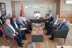 CHP Tekirdağ M.vekili Sn.Cem AVŞAR,CHP Kırklareli M.vekili Sn.Vecdi GÜNDOĞDU, CHP Tekirdağ İl Başkanvekili Sn.Halil İbrahim YILDIZ,Çorlu Belediye Başkanı'mız Sn.Ahmet SARIKURT ve CHP Çorlu İlçe Başkanı Sn.Cüneyt AKAR,Oda'mız Yön.Kur. Ziyaret Etmişlerdir.