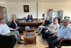 Çorlu SMMM Odası Yönetim Kurulu Başkanı Ayşe Eroğlu ve Yönetim Kurulumuz, Çorlu Vergi Dairesi Müdürü Sayın İbrahim Yılmaz’ı Makamında Ziyaret Etmişlerdir.