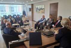 Türkiye Muhasebeciler Denetçiler Platformu (TÜMDEP), TÜRMOB Genel Başkan adayı Mehmet Ali AKTAŞ, TÜRMOB Yönetim Kurulu üyelesi Turgay KANARYA ile birlikte Odamızı ziyaret etmişlerdir.