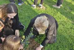 “Dikili Bir Ağacım Var” Projesine, 50 Adet Zeytin Fidesi bağışı ile katılım sağlanmıştır.
