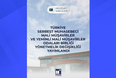 Türkiye Serbest Muhasebeci Mali Müşavirler ve Yeminli Mali Müşavirler Odaları Birliği Yönetmelik Değişikliği Yayımlandı