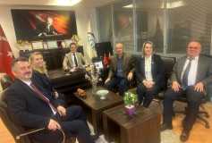 01-07 Mart Muhasebe Haftası kapsamında Çorlu SMMM Odası Yönetim Kurulu Başkanı Ayşe EROĞLU ve Yönetim Kurulumuz, Çorlu SGK Müdürü Sayın Bülent BOZATLI’yı Makamında Ziyaret Ettiler
