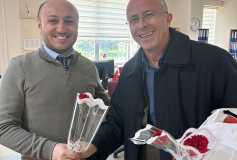 01-07 Mart Muhasebe Haftası kapsamında Çorlu SMMM Odası Yönetim Kurulu Bşk Ayşe EROĞLU ve Yönetim Kurulumuz Çorlu VD Md Sayın İbrahim YILMAZ’ı ve Md Yrd Sayın Özgür SAMĞAR'ı Makamında Ziyaret Ettiler