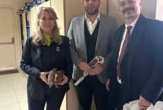 01-07 Mart Muhasebe Haftası kapsamında Çorlu SMMM Odası Yönetim Kurulu Başkanı Ayşe EROĞLU ve Yönetim Kurulumuz Çorlu İhtisas Vergi Dairesi Müdürü Sayın Birol ALTINŞUHA'yı Makamında Ziyaret Ettiler