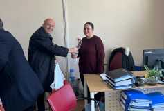 01-07 Mart Muhasebe Haftası kapsamında Çorlu SMMM Odası Yönetim Kurulu Başkanı Ayşe EROĞLU ve Yönetim Kurulumuz Çorlu İhtisas Vergi Dairesi Müdürü Sayın Birol ALTINŞUHA'yı Makamında Ziyaret Ettiler