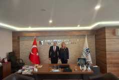 01-07 Mart Muhasebe Haftası Kapsamında Çorlu Belediyesi Başkan Vekili Ramazan SEZER Yönetim Kurulumuzu ve Oda Başkanımız Ayşe EROĞLU' nu makamında ziyaret ettiler