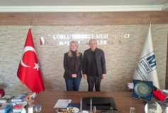 Kırşehir SMMM Odası Önceki Dönem Başkanı Sayın Mustafa İzzet DOĞAN, Yönetim Kurulu Başkanımız Sayın Ayşe EROĞLU’nu Makamında ziyaret etmişlerdir.