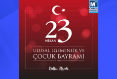 23 Nisan Ulusal Egemenlik ve Çocuk Bayramı'mız Kutlu Olsun!