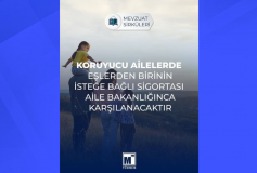 Koruyucu Ailelerde Eşlerden Birinin İsteğe Bağlı Sigortası Aile Bakanlığınca Karşılanacaktır