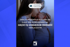 Analık Nedeniyle Kullanılan İlave İzin Sürelerinde de Geçici İş Görmezlik Ödeneği Verilecektir