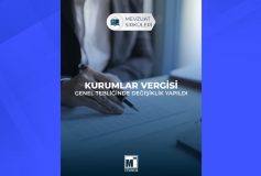 Kurumlar Vergisi Genel Tebliğinde Değişiklik Yapıldı
