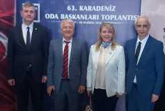 BAŞKAN EROĞLU, ARTVİN’ DE DÜZENLENEN 63'ÜNCÜ KARADENİZ ODA BAŞKANLARI TOPLANTISI'NA KATILDI