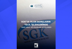 SGK’ya Olan Borçların Tecil İşlemlerinde Yeni Usul Ve Esaslar Açıklandı