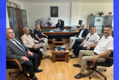 Çorlu SMMM Oda Başkanımız Ayşe EROĞLU ve Yönetim Kurulumuz, Geçici Olarak Görevde Bulunan Çorlu Vergi Dairesi Müdürü Sayın Arzu TOPÇUOĞLU’ nu Makamında Ziyaret Etmişlerdir.
