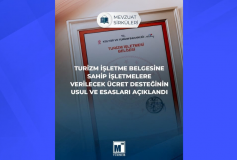 Turizm İşletme Belgesine Sahip İşletmelere Verilecek Ücret Desteğinin Usul ve Esasları Açıklandı