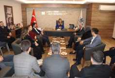 Ak Parti Çorlu Belediye Başkan Adayı Hakan Sunal, Başkan Eroğlu'nun Konuğu Oldu