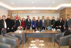 Ak Parti Çorlu Belediye Başkan Adayı Hakan Sunal, Başkan Eroğlu'nun Konuğu Oldu