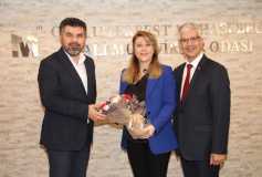 Ak Parti Çorlu Belediye Başkan Adayı Hakan Sunal, Başkan Eroğlu'nun Konuğu Oldu