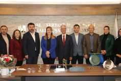 Ak Parti Çorlu Belediye Başkan Adayı Hakan Sunal, Başkan Eroğlu'nun Konuğu Oldu