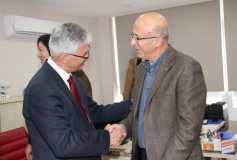 Ak Parti Çorlu Belediye Başkan Adayı Hakan Sunal, Başkan Eroğlu'nun Konuğu Oldu