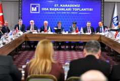 Başkan Eroğlu, Trabzon'da Düzenlenen 57'inci Karadeniz Oda Başkanları Toplantısı'na Katıldı