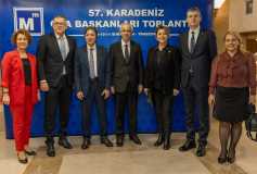 Başkan Eroğlu, Trabzon'da Düzenlenen 57'inci Karadeniz Oda Başkanları Toplantısı'na Katıldı