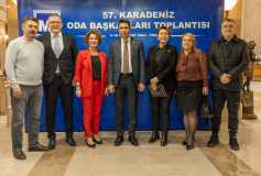 Başkan Eroğlu, Trabzon'da Düzenlenen 57'inci Karadeniz Oda Başkanları Toplantısı'na Katıldı