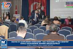 Oda'mız Ev Sahipliğinde Düzenlenen ''Adli Muhasebe ve Hile Denetimi'' Konulu Bilgilendirme Semineri Gerçekleştirildi