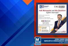 Çorlu Smmm Odası ve Fac Business Academy İşbirliğiyle Düzenlenecek Eğitim Seminerine, Tüm Üyelerimiz Davetlidir!