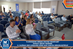 E-Dönüşüme Girişte Oda'mız Hizmetleri Konulu Eğitim Semineri Gerçekleştirildi