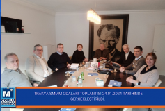 Trakya Smmm Odalari Toplantisi 24.01.2024 Tarihinde Gerçekleştirildi.