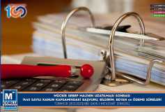 Mücbir Sebep Halinin Uzatilmasi Sonrasi 7440 Sayili Kanun Kapsamindaki Başvuru, Bildirim, Beyan Ve Ödeme Süreleri