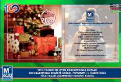 Yeni Yiliniz Kutlu Olsun!