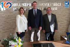 Çorlu Belediye Başkan Aday Adayi Müjdat Uysalcan, Başkan Eroğlu'nun Konuğu Oldu