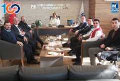 Çorlu Belediye Başkan Aday Adayi Müjdat Uysalcan, Başkan Eroğlu'nun Konuğu Oldu