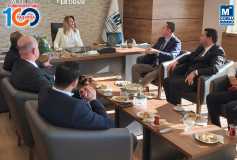 Çorlu Belediye Başkan Aday Adayi Müjdat Uysalcan, Başkan Eroğlu'nun Konuğu Oldu