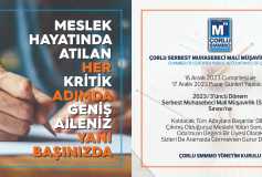 2023/3'üncü Dönem Serbest Muhasebeci Mali Müşavirlik (Smmm) Sinavi'na Katilacak Tüm Adaylara Başarilar Dileriz