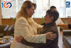 Çorlu Belediye Başkan Aday Adayi Fatma Gürel, Başkan Eroğlu'nun Konuğu Oldu