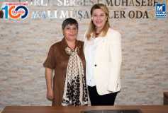 Çorlu Belediye Başkan Aday Adayi Fatma Gürel, Başkan Eroğlu'nun Konuğu Oldu