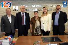 Çorlu Belediye Başkan Aday Adayi Fatma Gürel, Başkan Eroğlu'nun Konuğu Oldu