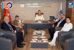 Çorlu Belediye Başkan Aday Adayi Fatma Gürel, Başkan Eroğlu'nun Konuğu Oldu