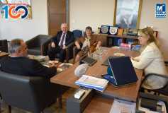 Çorlu Belediye Başkan Aday Adayi Fatma Gürel, Başkan Eroğlu'nun Konuğu Oldu