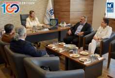 Çorlu Belediye Başkan Aday Adayi Fatma Gürel, Başkan Eroğlu'nun Konuğu Oldu