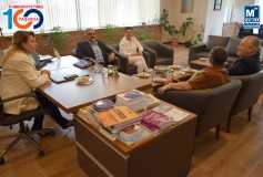 Çorlu Belediye Başkan Aday Adayi Fatma Gürel, Başkan Eroğlu'nun Konuğu Oldu