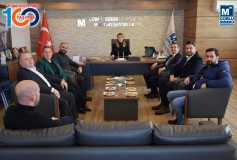 Çorlu Belediye Başkan Aday Adayi Yildiray Arici, Eroğlu'nu Makaminda Ziyaret Etti