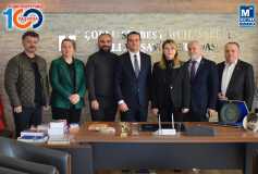 Çorlu Belediye Başkan Aday Adayi Yildiray Arici, Eroğlu'nu Makaminda Ziyaret Etti