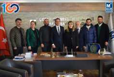 Çorlu Belediye Başkan Aday Adayi Yildiray Arici, Eroğlu'nu Makaminda Ziyaret Etti