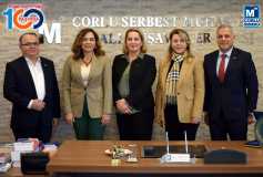 Büyükşehir Belediye Başkan Aday Adayi Candan Yüceer, Eroğlu'nun Konuğu Oldu