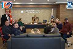 Büyükşehir Belediye Başkan Aday Adayi Candan Yüceer, Eroğlu'nun Konuğu Oldu