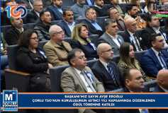 Başkani'miz Sayin Ayşe Eroğlu, Çorlu Tso'nun Kuruluşunun 65'inci Yili Kapsaminda Düzenlenen Ödül Törenine Katildi